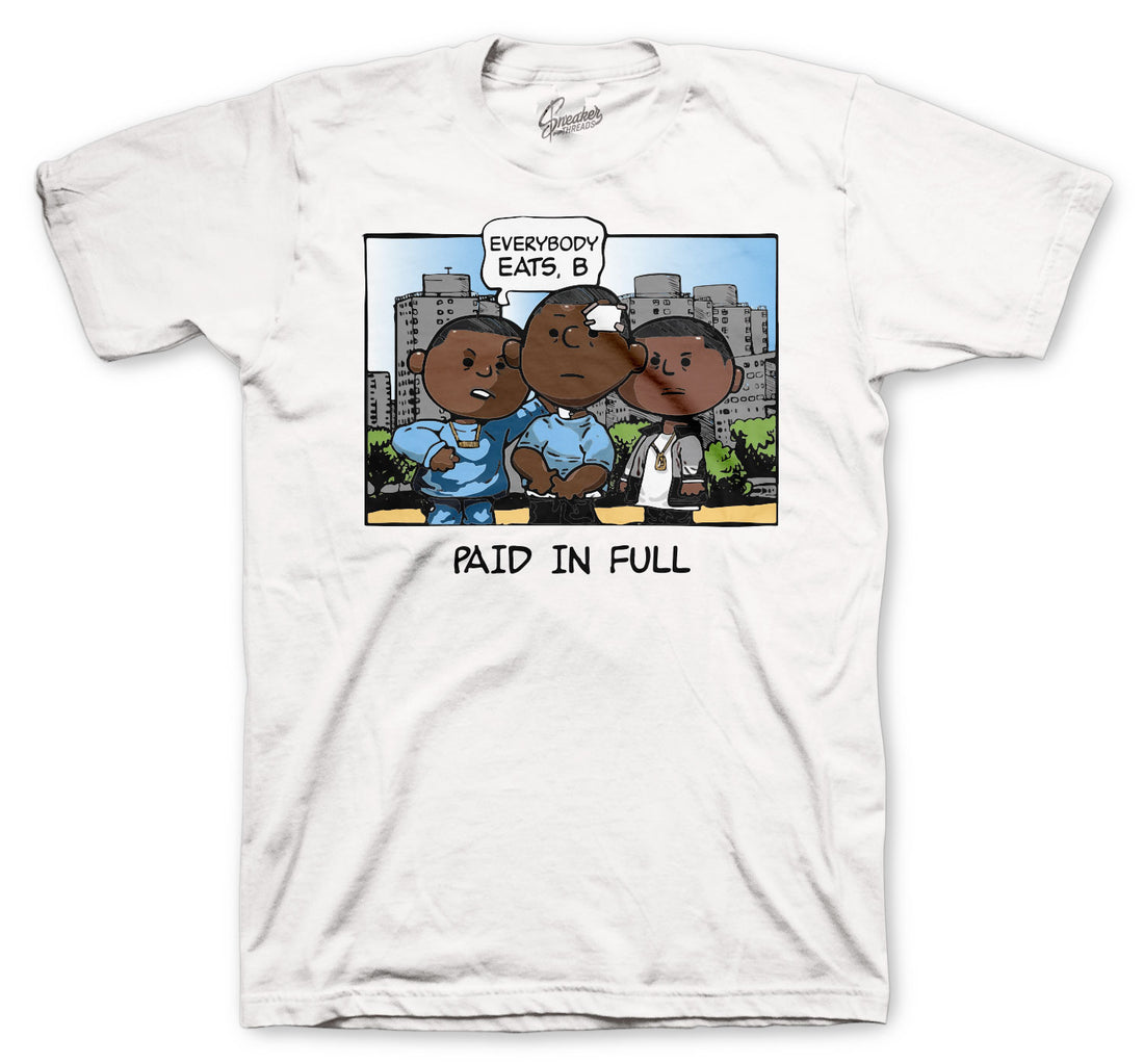 Jordan 9 University Blue shoe collection has matching mens t collection