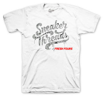 T shirt collection to go with Jordan 4 Tech Grey sneaker collection