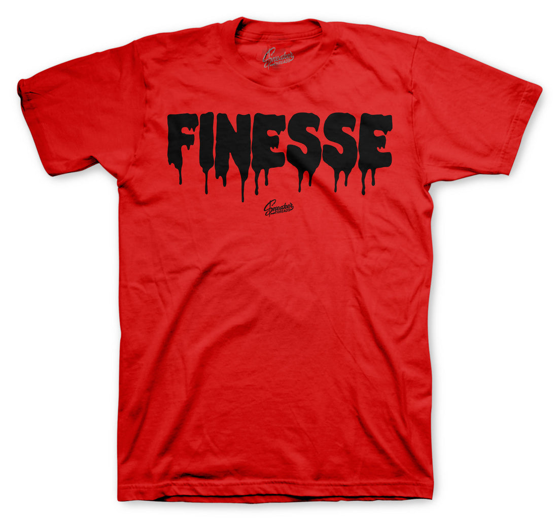 mens tee to match Jordan 12 flu game sneakers