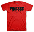 mens tee to match Jordan 12 flu game sneakers
