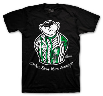 Jordan 1 retro sneaker collection pine green sneakers have matching mens t shirt collection