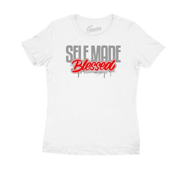 Jordan 12 Dark Grey outfit for women | Sneaker shirts