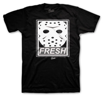 Shirt collection designed match the Jordan black cat 4 sneakers