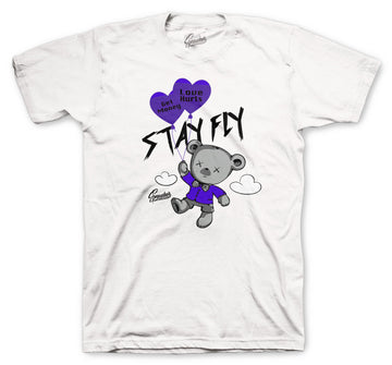guys shirt collection matches with Jordan 4 metallic purple shoe collection