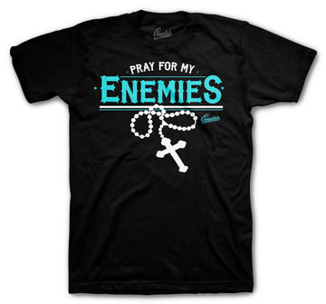 Jordan 5 Island Green Enemies shirt to wear for mens