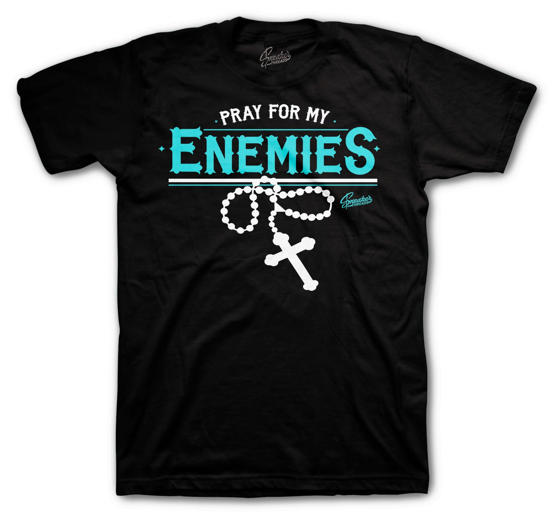 Jordan 5 Island Green Enemies shirt to wear for mens 