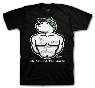 Zen Green Jordan 1 sneaker collection matches with mens tee collection