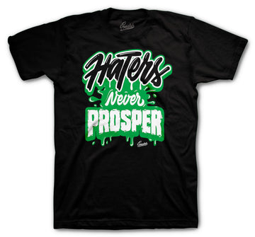 Jordan 10 Seattle Haters never Prosper shirt to match sneakers