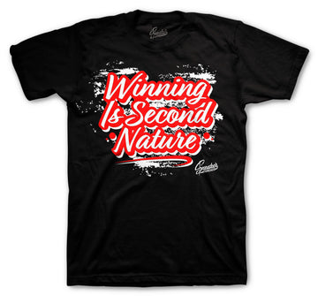 Retro 1 Satin Snake Shirt - Second Nature - Black