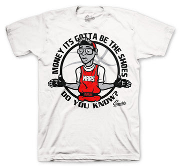 Fire Red Jordan 4 sneaker collection to match perfect with mens tees