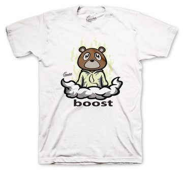 Yeshaya Yeezy matching perfectly with the shirt collection