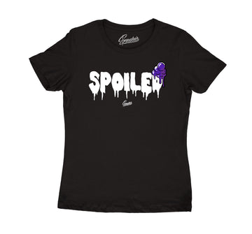 Womens Dark Concord 12 Shirt - Spoiled - Black