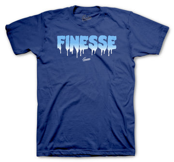 Retro 12 Indigo Shirt - Finesse - Stone Blue