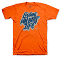 Rugged  Orange Foamposite sneaker collection matching with mens tee collection