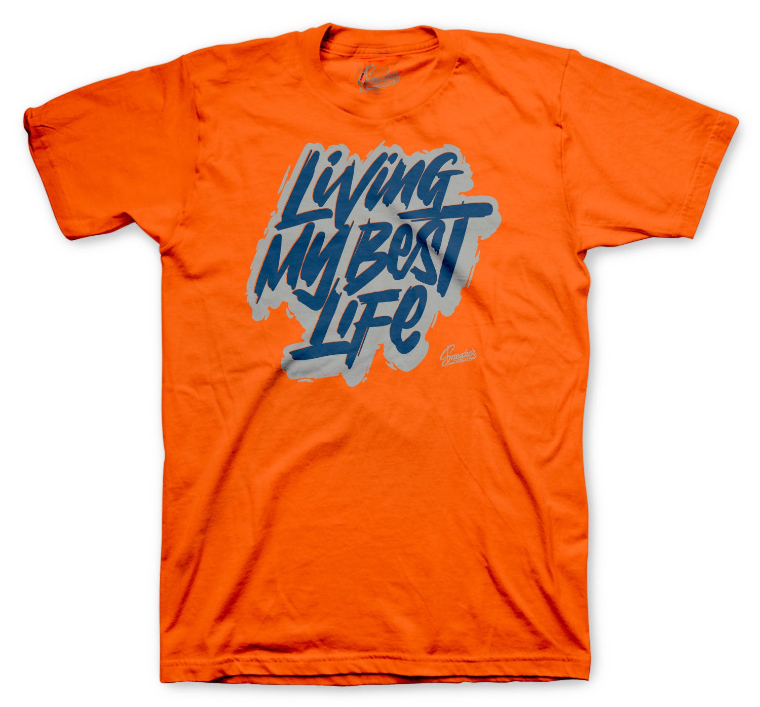 Rugged  Orange Foamposite sneaker collection matching with mens tee collection