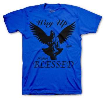 Retro 13 Hyper Royal Shirt - Way Up - Royal