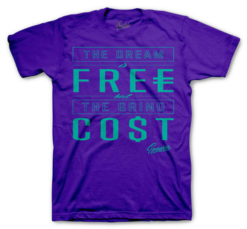 Jordan 5 purple grape shirts