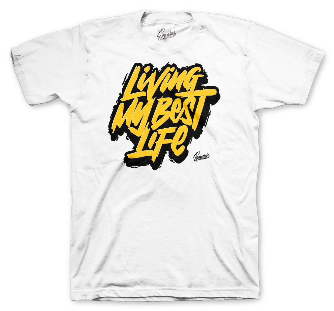 Living My Best Life shirts to match Jordan 12 Reverse taxi