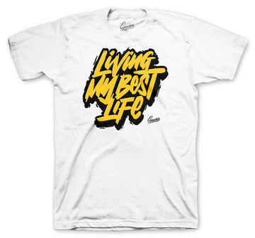 Living My Best Life shirts to match Jordan 12 Reverse taxi