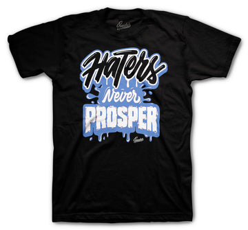 Retro 3 Valor Blue Shirt - Never Prsoper - Black