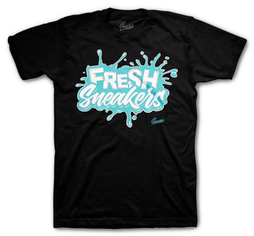 Jordan Fresh Sneaker shirts to wear with Island Green 5's