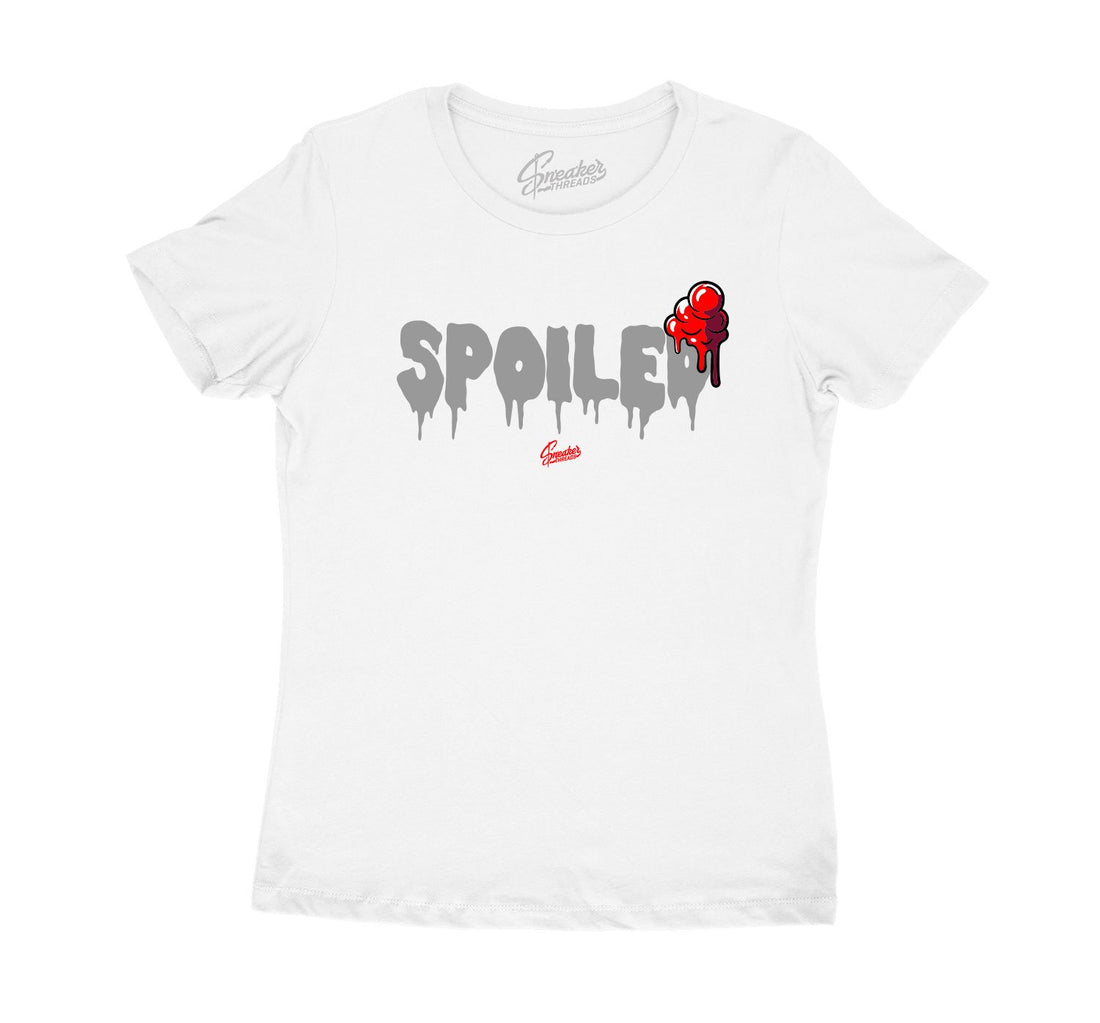 Jordan 12 Dark Grey Spoiled shirt made for women