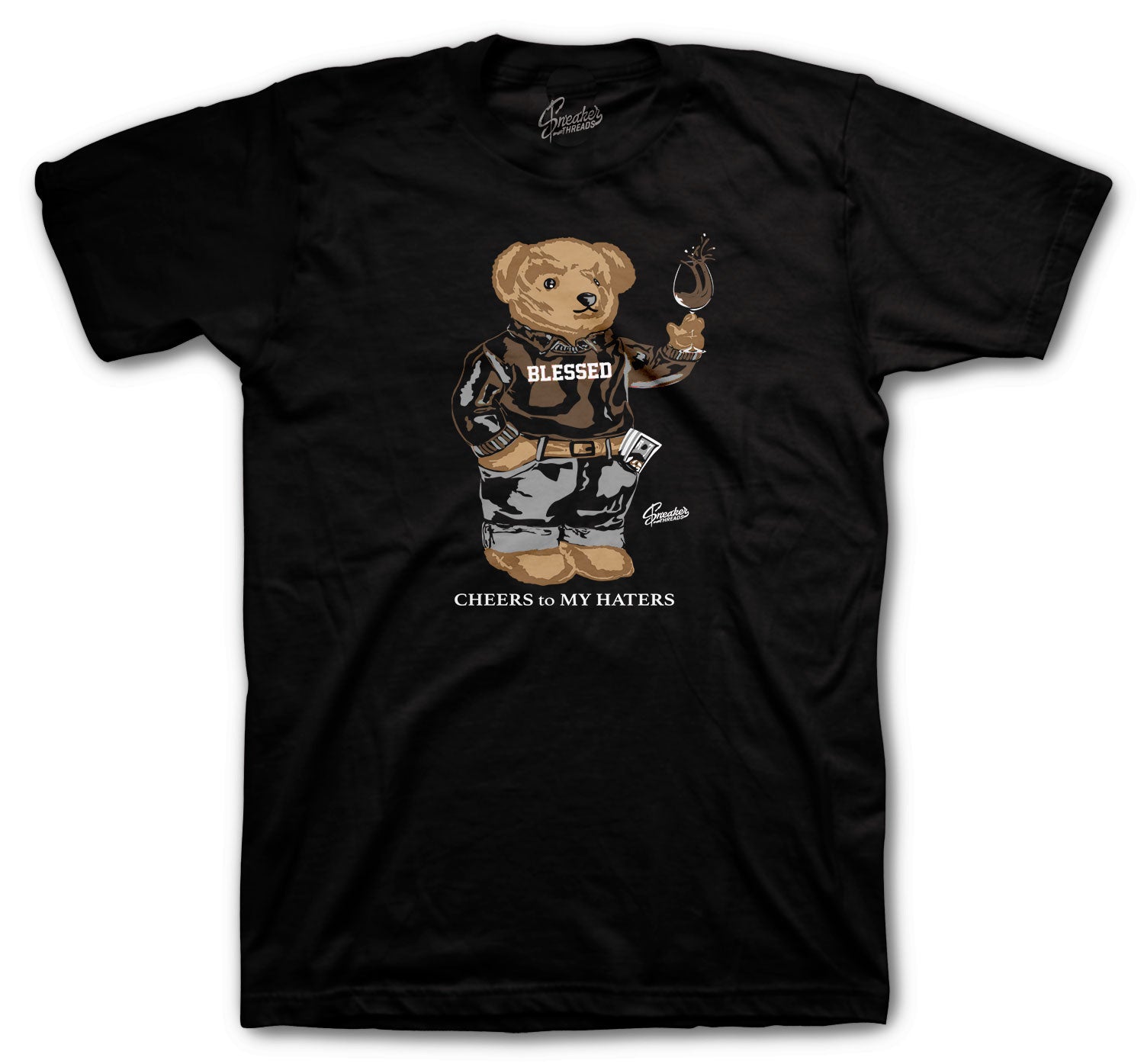 Dark Mocha Jordan 1 sneakers match with guys tee collection