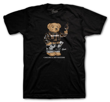 Dark Mocha Jordan 1 sneakers match with guys tee collection