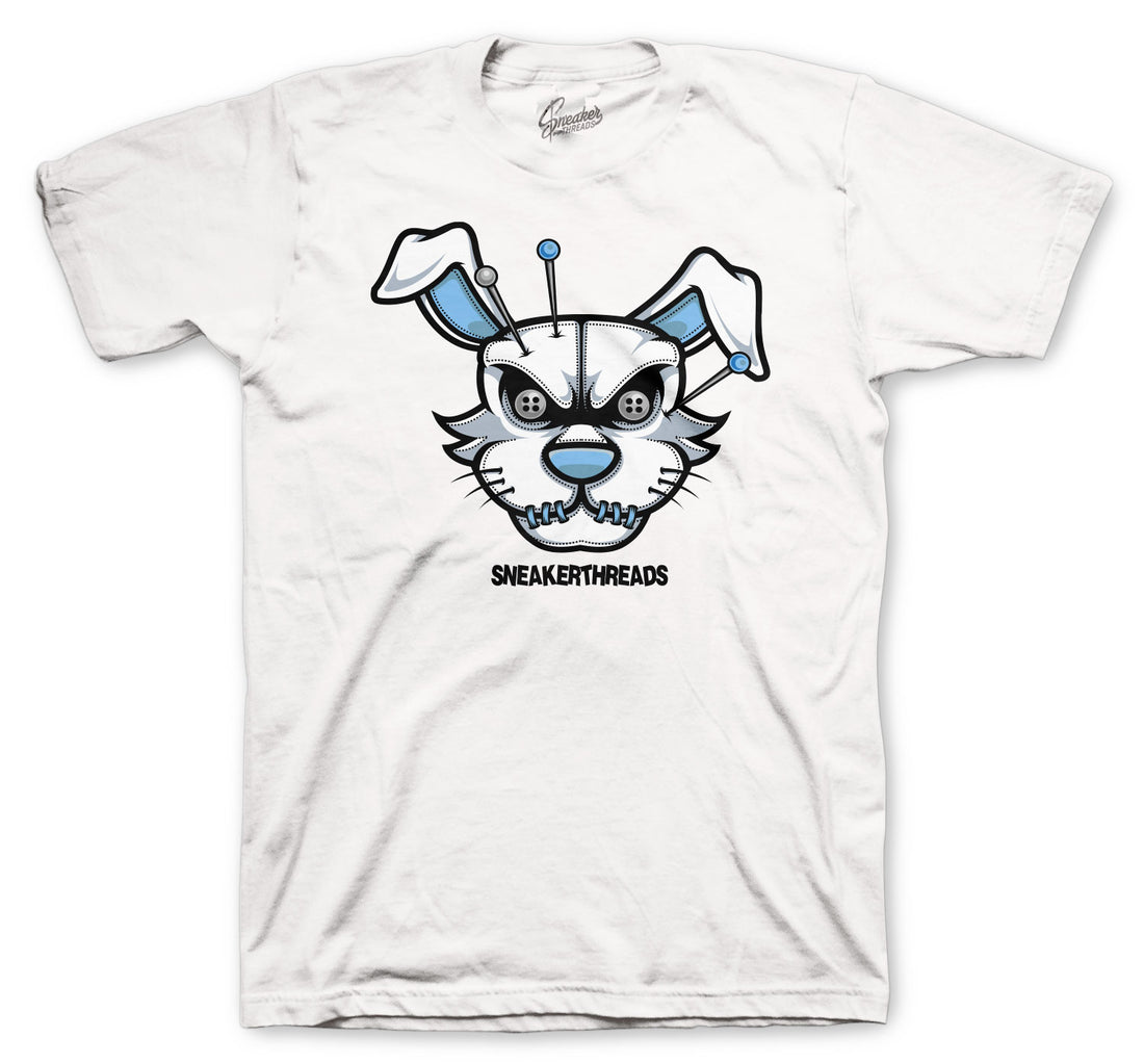 T shirt matching with the Jordan 9 university blue sneaker collection