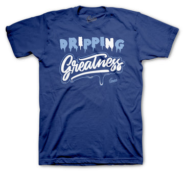 Retro 12 Indigo Shirt - Drip Greatness - Stone Blue