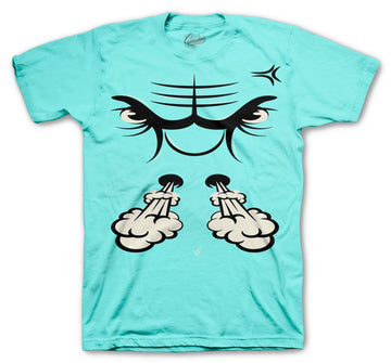 Jordan Bullface Island green 5's shirts collection