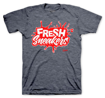 Jordan 3 fire denim t shirt collection