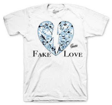 350 Blue Tint Shirt - Love - White