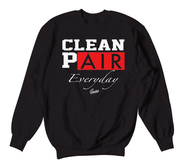 Jordan 11 Bred Everyday Sweaters match fresh fit