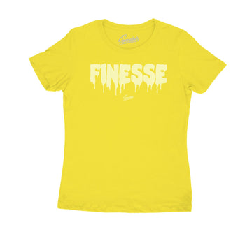 Citron Tint Jordan 6 has matching womens t shirt collection