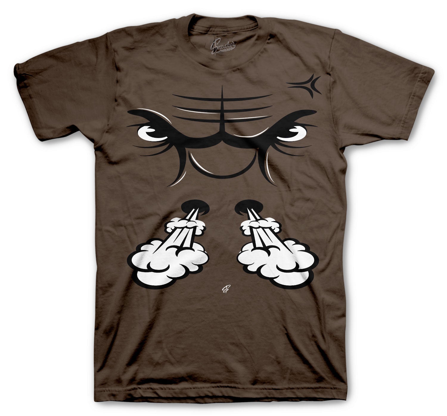Tee collection matching with mens sneaker Jordan 1 dark mocha collection