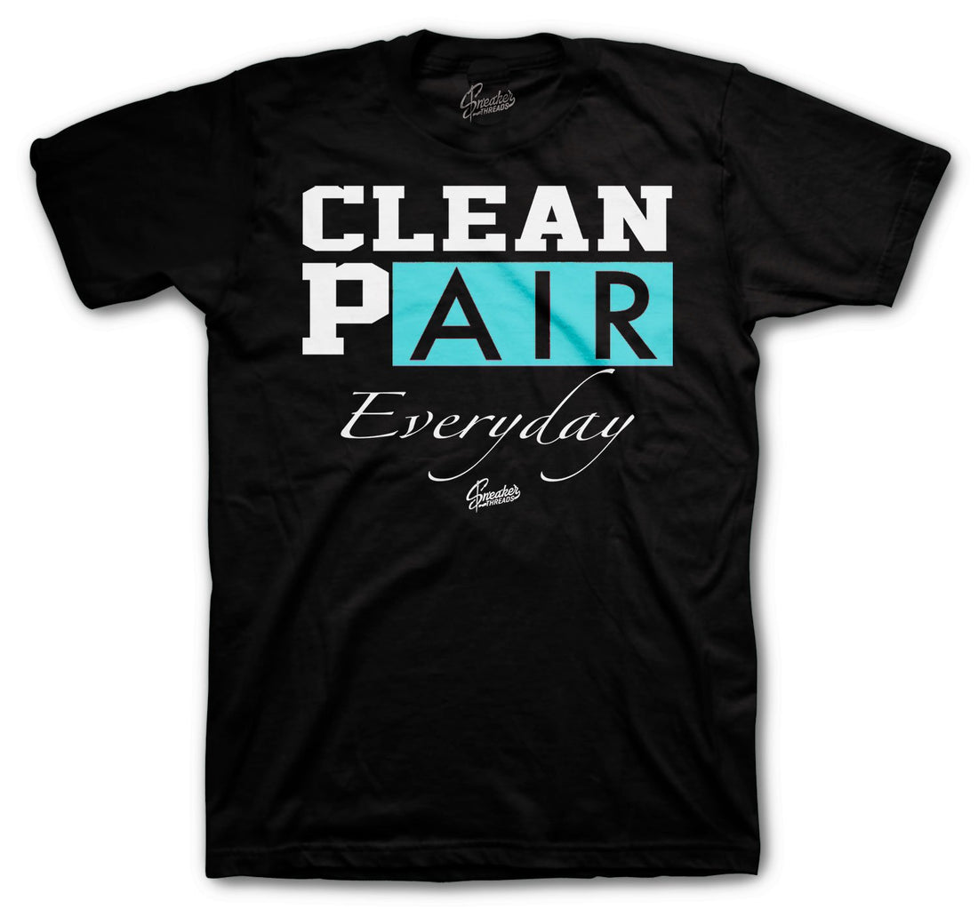 Jordan 5 Island Green Everyday clean shirts