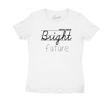 Women Shirts made to match perfect with Jordan 11 Metallic Silver