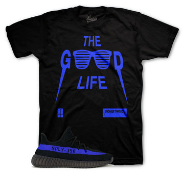 Yeezy 350 dazzling blue sneaker tees