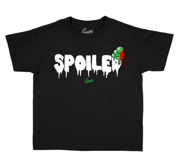 Kids Lucky Green 1 Shirt - Spoiled - Black