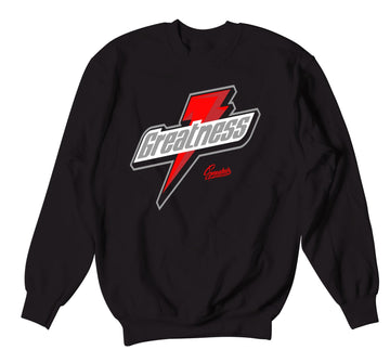 Jordan 11 Bred Greatness Sneaker Sweater Collection
