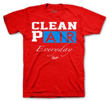 Retro 1 NC To CHI Shirt - Everyday - Red