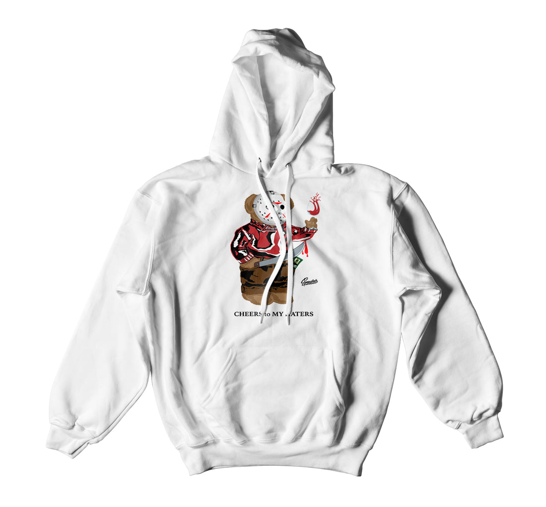 Hoody collection made to match the Jordan 9 Gym Red