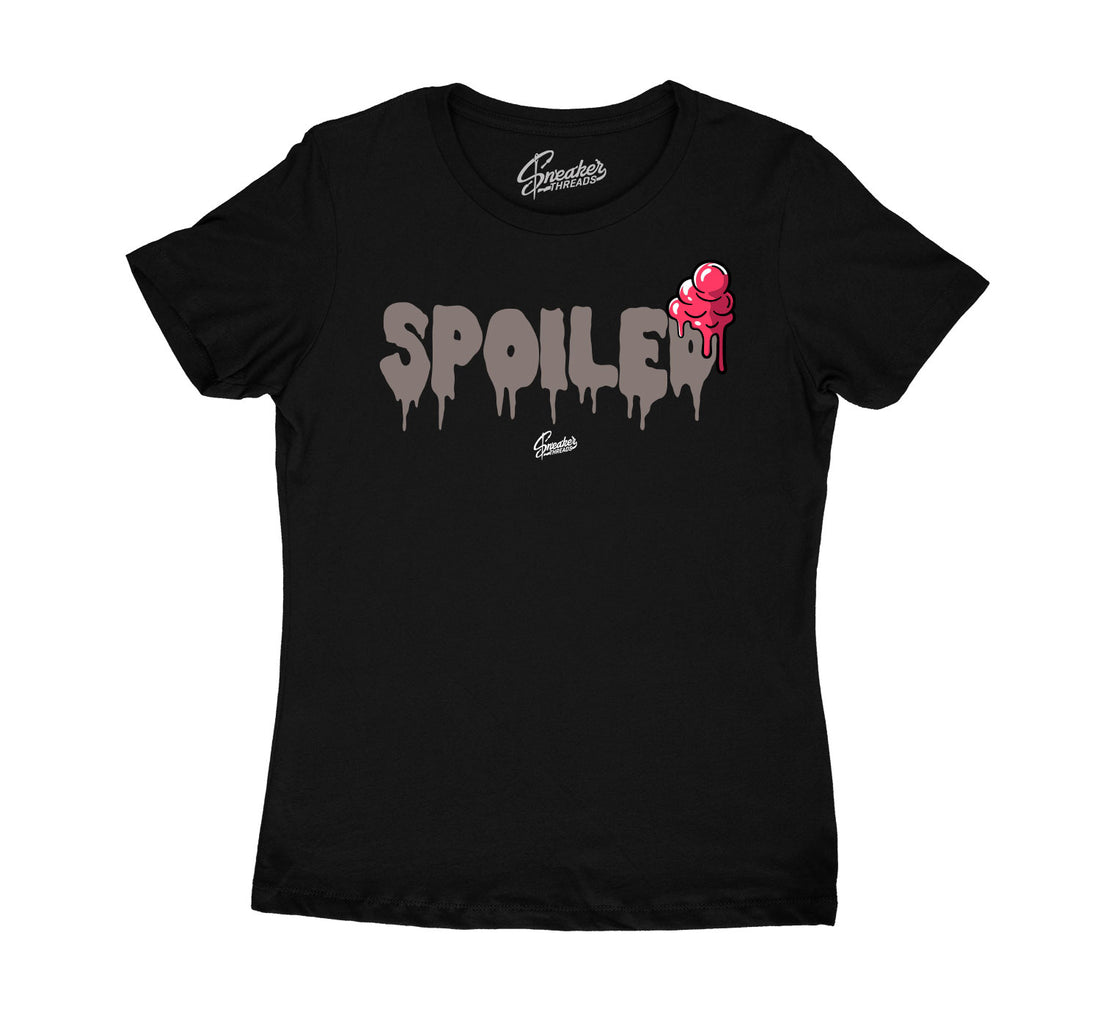 womens t shirt collection matching the Jordan 4 taupe haze sneaker collection