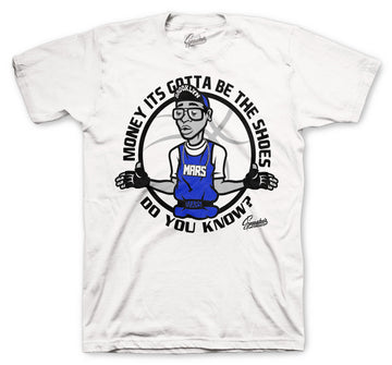 Retro 13 Hyper Royal Shirt - Gotta Be Shoes - White