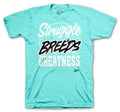 Jordan 13 Island Green sneaker shirt collection to match perfect