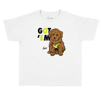 Kids Neon 4 Shirt - Pure Bred - White