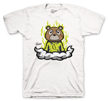 Phosphor 700 Yeezy shoe collection matching with shirts