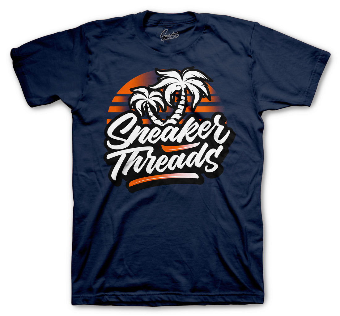 T shirt collection matching with mens sneaker foamposite orange rugged collection