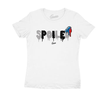 Jordan Spoiled Shirt to match What The Fours